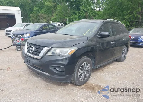 2017 Nissan Pathfinder S из США, поврежденный, VIN 5N1DR2MN2HC637647